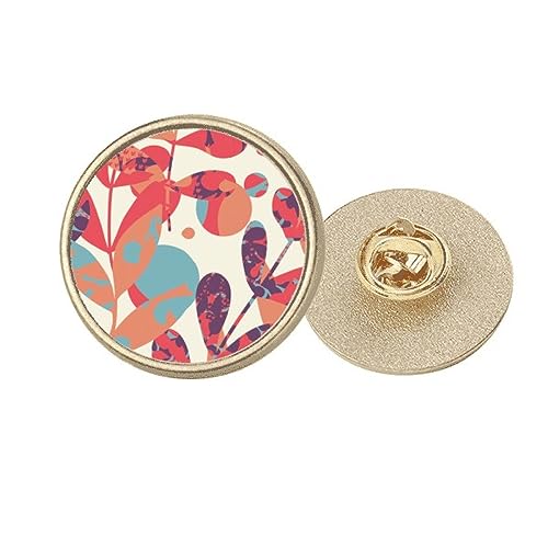 Broche Clip Fleur d'automne en métal doré le cadeau idéal pour elle