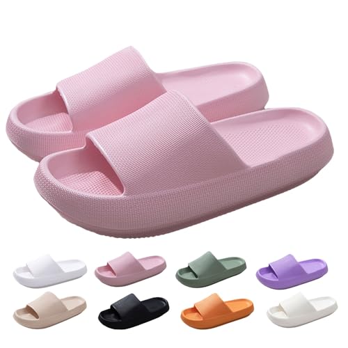 Cloud Slippers for Women Slides Non-slip Sole Slippers Comfy Shower Shoes Soft Sandals for Women Men Indoor and Outdoor