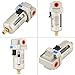 Air Compressor Water Separator, 1 Pcs Air Dryer for Compressor Air Compressor Dryer Air Water Separator, AF3000 03 G 3 8 Compressed in Line Water Filter