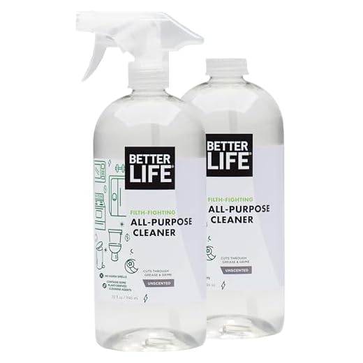 Better Life Natural All-Purpose Cleaner, Safe Around Kids & Pets, 2409C, 32 Fl Oz (Pack of 2)