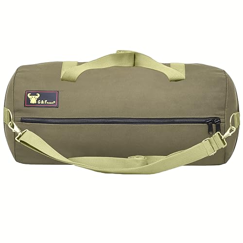 Waxed Canvas Military Style Duffle
