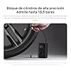 Xiaomi Portable Electric Air Compressor 2 - Compresor de aire portátil (0.2 10.3 bar/3-150 psi, 6 modos, batería de 2000mAh, 14.4Wh, carga USB-C, pantalla LED), negro (Versión ES) #3