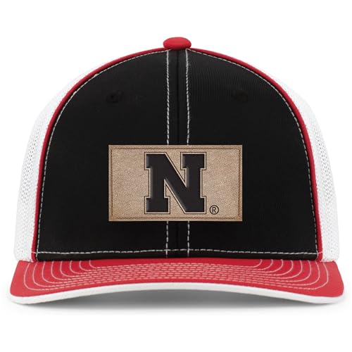 Pacific Headwear NCAA Nebraska Trucker PacFlex Cap, Large/X-Large Multi