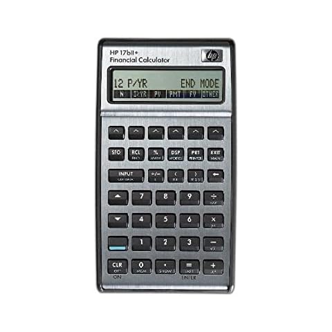 Calculadora financiera HP Hewlett Packard HP17BIi+ color negro Cover