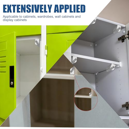 Soft Close Door Dampers 12 PCS Quiet Closer Buffers Push to Open Door Catches Adjustable Damper for Kitchen Cabinet Home Furniture Trash Can Wardrobe Door Easy Install One-Piece Molding - Image 5