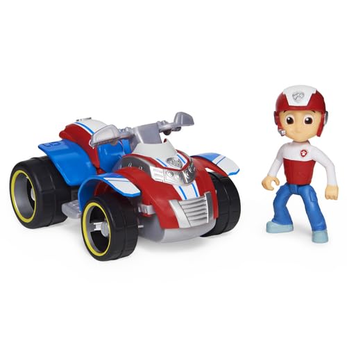 Paw PatrolRyder’s Rescue ATV, Toy Vehicle with Collectible Action Figure, Sustainably Minded Kids’ Toys for Boys & Girls Aged 3 and Up