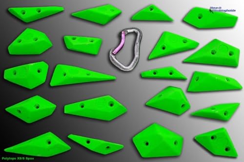 Move-it-Climbingholds Polytops XS/S pour optimiser l'adhérence des doigts