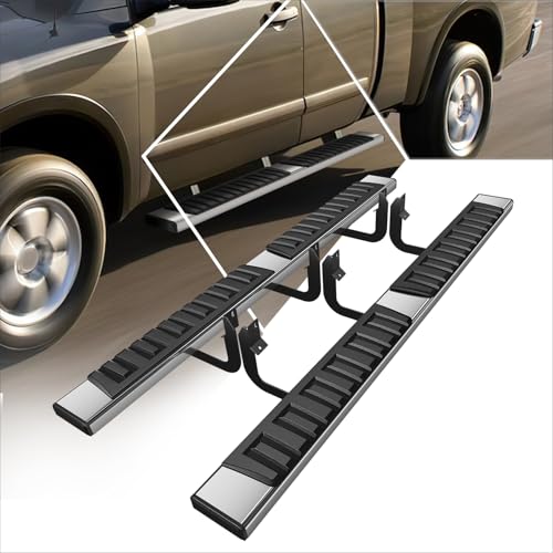 Estribos laterales para Nissan Titan Extended Cab 2004-2024 miniatura 1