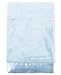 Little Me Baby-Boys Newborn Plush Stroller Blanket, Light Blue, One Size