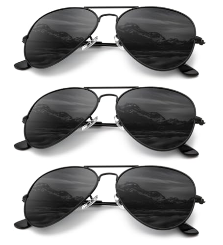 QALLY Aviator Sunglasses for Men & Women with UV Protection for Driving - image 1