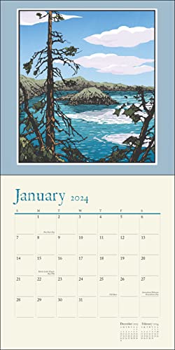 Natural Art 2024 Wall Calendar