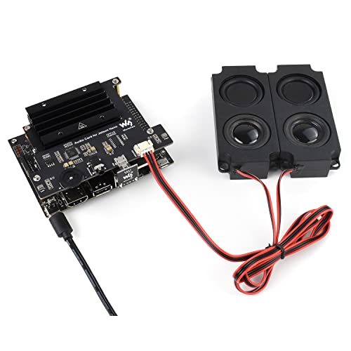 �I�[�f�B�I �f�R�[�h �o�� �g���{�[�h �T�E���h �J�[�h���W���[�� �V�[���h HAT + �X�s�[�J�[ �L�b�g for Nvidia Jetson Nano �J���҃L�b�g B01 2GB 4GB Developer Kit �d�q�H�� �X�^�[�^�[�L�b�g �d�q�H