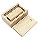 LOVEY - Chiavetta USB in legno, con scatola di legno 16 Gb
