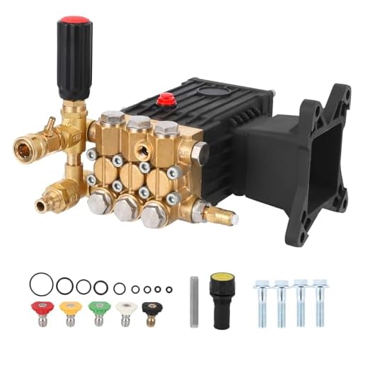 High-Performance Pressure Washer Pump Replacement