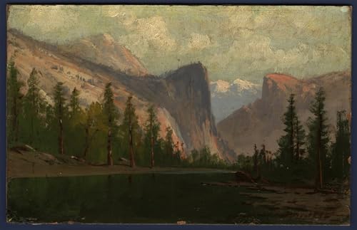 Affiche Yosemite d'Albert Bierstadt | Poster Graffiti Art Mural Grand Format 60x90cm