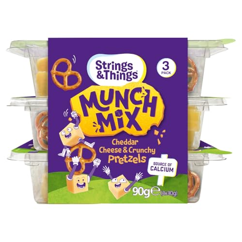 Cheesestrings Munch Mix Cheese and Pretzels 90g