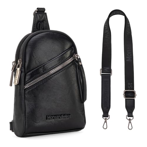 Image of Montana West Small Crossbody Sling Bag for Women Cute Cross Body Fanny Pack Purse