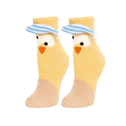 Image of Benefeet Sox Womens Girls Fuzzy Socks Cute Animal Cozy Soft Socks Funny Comfy Fluffy Slipper Socks Thick Plush Sleeping Socks