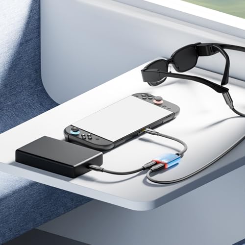 Conversor de videojuegos para proyector con cable de audio integrado 3
