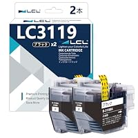 Amazon.co.jp: LCL Brother用 ブラザー用 LC3119 LC3119BK (2パック