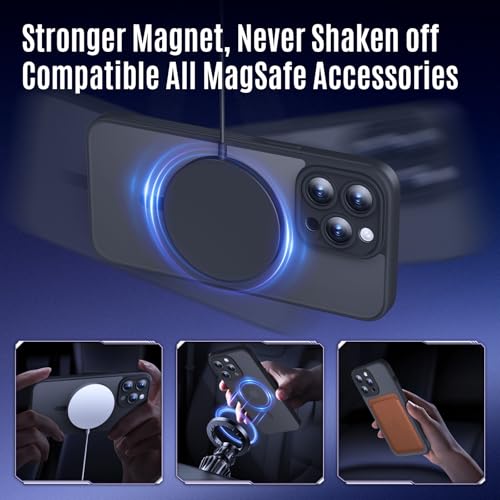 Image of Symcele Designed for iPhone 13 Pro Max Case, Black