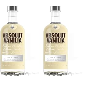 Absolut Vanilia Flavoured Swedish Vodka, 70 cl (Pack of 2) – Absolut