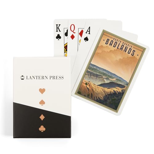 Baraja de Poker Lantern Press Badlands 52 Cartas