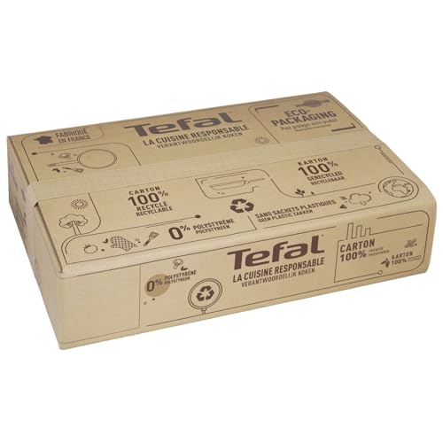 Foto von Tefal Day by Day On Crêpepfanne 25 cm, Pancake Pfanne mit Antihaftbeschichtung, Crepe Pfanne mit Thermo-Signal bei guter Brattemperatur, NICHT induktionsgeeignet, Aluminium, Made in France, B56410