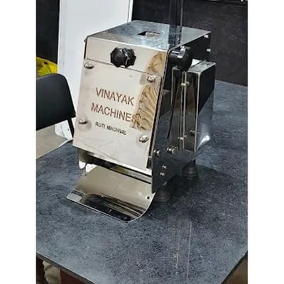 Image of Vinayak Machine 15X14X18 Inch Automatic Roti Pressing Machine | 500-600 Roti Per Hour Capacity | Stainless Steel Commercial Chapati Press Machine OutPut Depends On The Usage