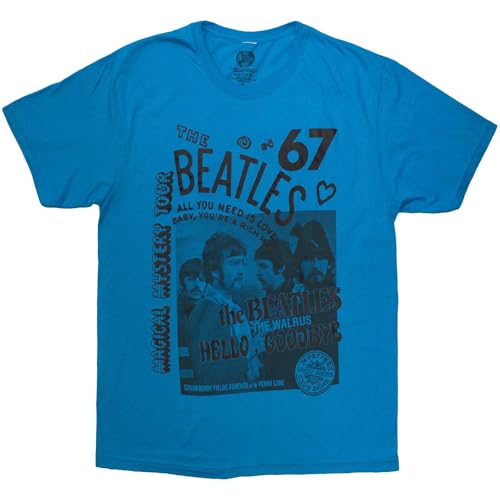 T-shirt The Beatles 1967 Strawberry Fields pour raviver la nostalgie pop