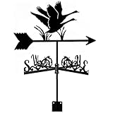 telhado verde portugal ★ Decoración de su jardín: la superficie de la veleta del grifo está rociada con una capa antioxidante que no se oxida. El estilo retro de metal es muy adecuado para decorar tejados, jardines, granjas.
