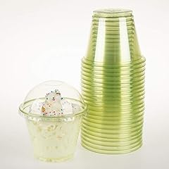 Green cups & Dome lids
