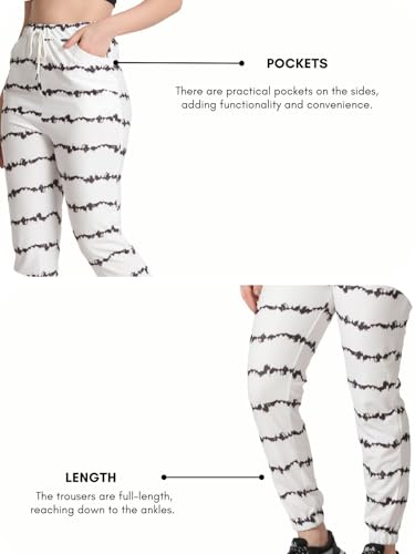 Image of Leriya Fashion Women's Joggers Harem Pants Lightweight Athletic Tapered Lounge Pants for Workout Yoga Running with Pockets