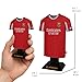 S.L. Benfica FC Soccer Jersey-Shaped Alloy Metal Desk Display Stand – Official Licensed Men’s Soccer Team Collectible Model (25/26 Home)
