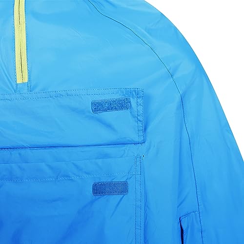 Poncho plegable de bolsillo chubasquero impermeable Trespass Qikpac transpirable unisex 5