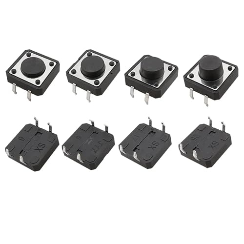 Interruptor de botón táctil de 12x12mm para reparar placas y solucionar fallos de pulsación 3