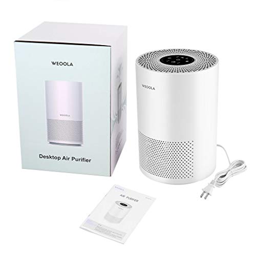 FVE WEOOLA Air Purifier with True HEPA Filter Actived Carbon Layer Filter Cleaner