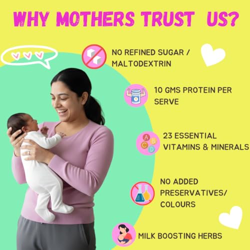 Image of Lactify Lactation Protein Powder with Shatavari to increase Breast Milk for Feeding Mothers 325 g Vanilla Elaichi Flavour | Mother's Recovery with 23 Essential Nutrients | No Refined Sugar & Preservatives