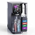 iSpring RCD100UHCG UV Alkaline Hot & Cold Countertop Reverse Osmosis Water Filter Dispenser with Mineral & LED UV Filter, 9 Temp Options (50-210°F), 6 Volumes, TDS & Filter Life Monitor