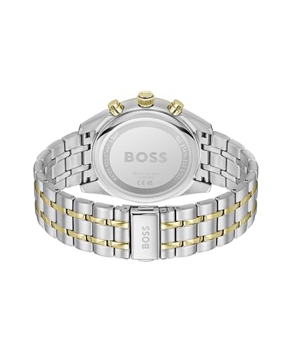 Image of BOSS Skytraveller Men's 44mm Chronograph Quartz Watch