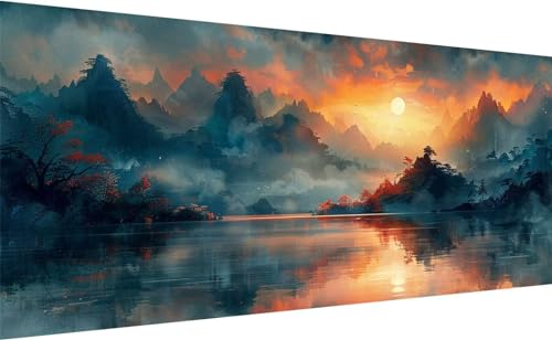Diamond Painting Adulte Montagne pour décorer une chambre parentale