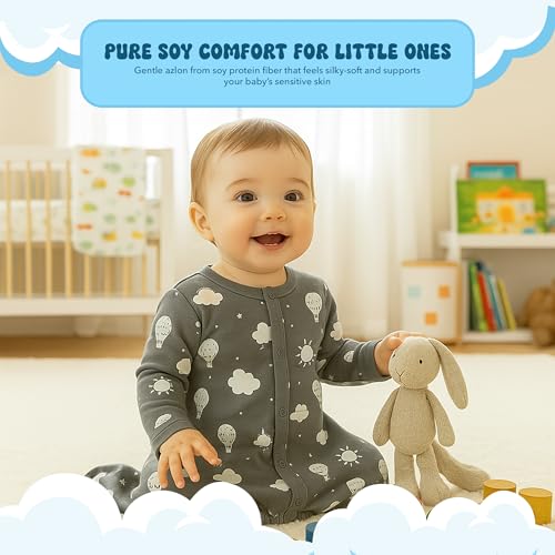 Image of Babysoy Organic Modern Solid Bundler /Gown