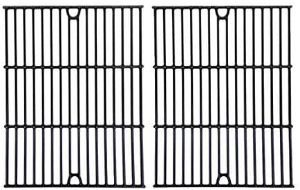 Porcelain Cast Iron Cooking Grid for C-45G4CB, Nexgrill 720-0773, 122.16134 and Phoenix KS10002 Gas Grill Models, Set of 2
