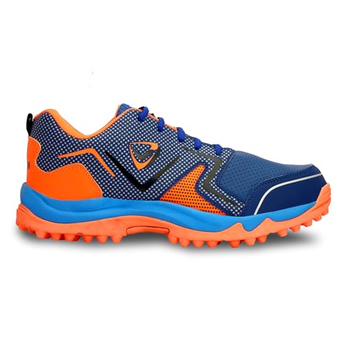 Image of PRO KVH Plus 2.0 Cricket Shoes for Men's - Fast Strap Rubber Spikes, Lightweight,Performance, Comfort, and Durability Shoe for All-Round Performance