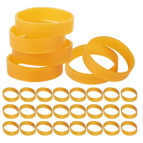 30uds Retenedores de Frenos de Esquí, 3,8cm de Diámetro Bandas de Retención de Frenos de Goma para Snowboard Accesorios para Deportes de Invierno al Aire Libre