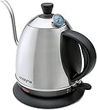 Electric Gooseneck Kettle for Drip and Pour Over Coffee and Tea By Cozyna, Stainless Steel, 1L