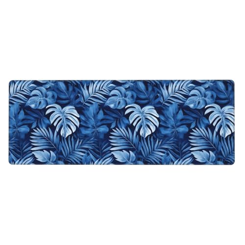 Grand tapis de souris de jeu avec bords cousus et base en caoutchouc stable