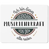 JUNIWORDS Mauspad Mousepad, Ich Bin Dieser legendäre Musiklehrkraft, von dem alle reden (5061183)