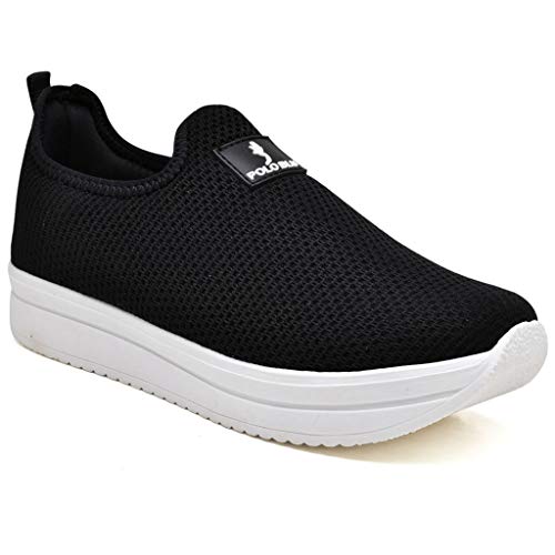 Tênis Meia Flatform Polo Blu Preto 35