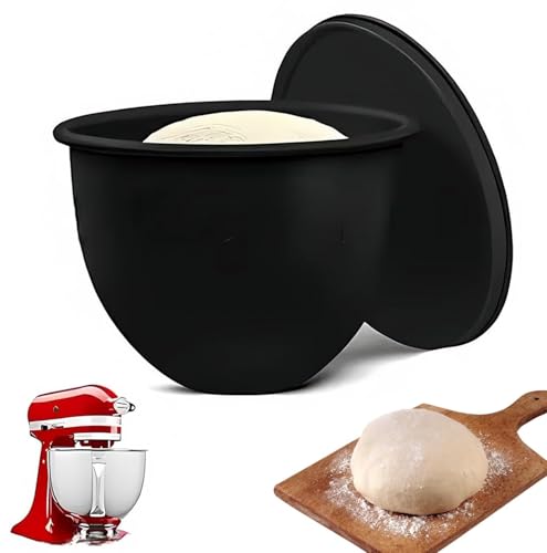 Inserts de Bol en Silicone pour Robots de Cuisine avec Tête Basculante 5 L,Accessoire Universel pour Robot de Cuisine de 5 Litres,Insert Bol Résistant à la...